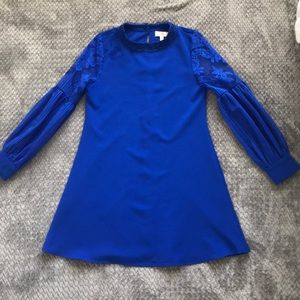Girls Blue Elegant Dress